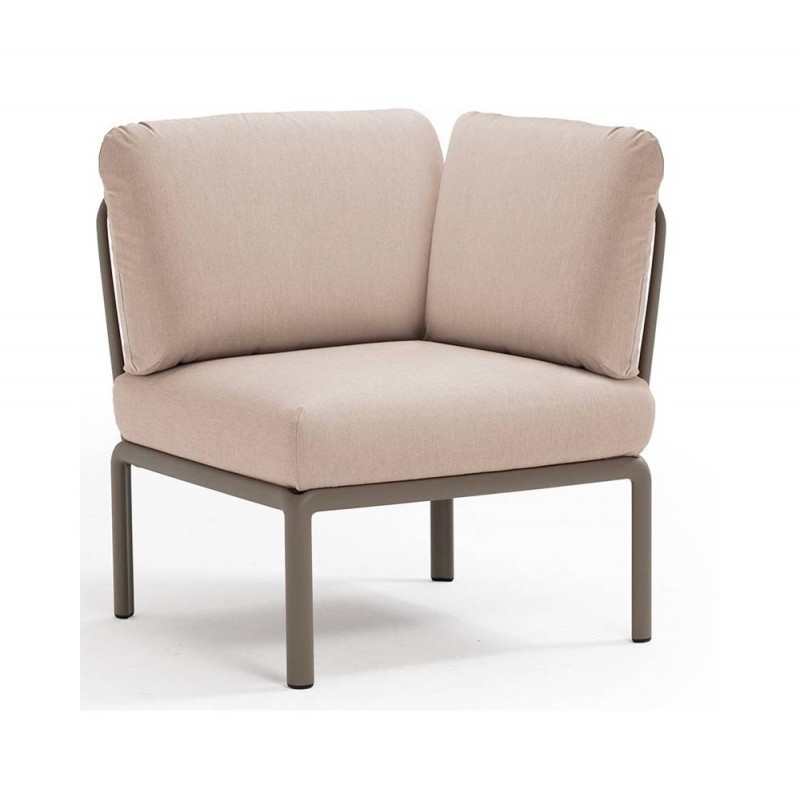 Komodo elemento angolo ref.374 γωνία 10 - Tortora 78x78x88(47,5)cm