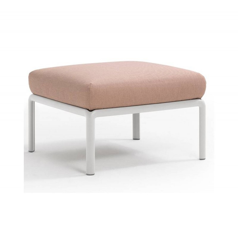 Komodo pouf ref.369 σκαμπό 00 - Bianco 72x72x47,5(47,5)cm