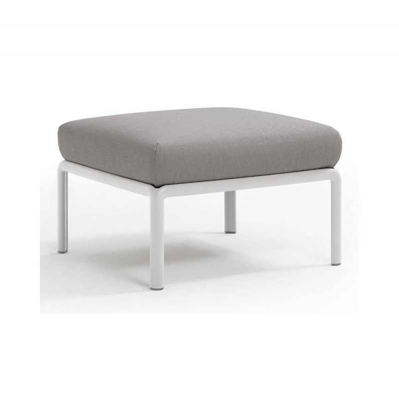 Komodo pouf ref.369 σκαμπό 00 - Bianco 72x72x47,5(47,5)cm