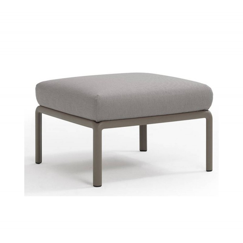 Komodo pouf ref.369 σκαμπό 10 - Tortora 72x72x47,5(47,5)cm