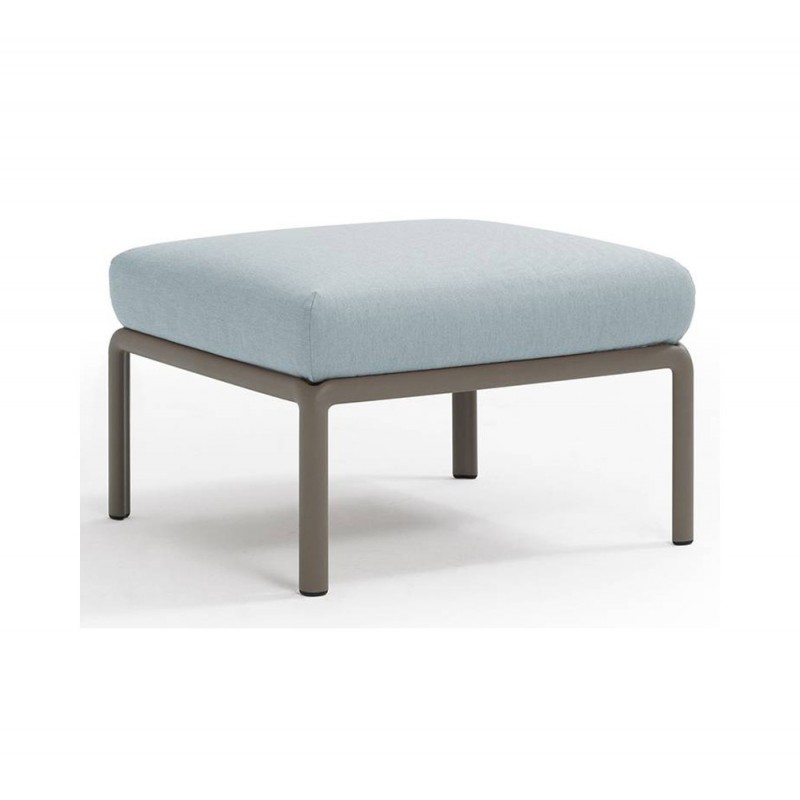 Komodo pouf ref.369 σκαμπό 10 - Tortora 72x72x47,5(47,5)cm