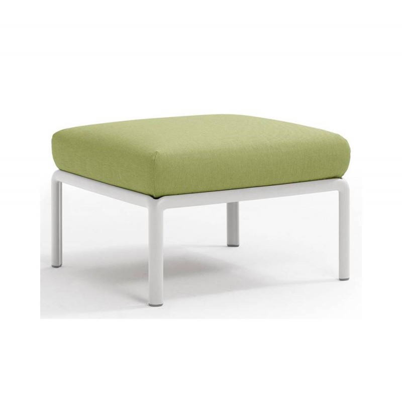Komodo pouf ref.369 σκαμπό 00 - Bianco 72x72x47,5(47,5)cm