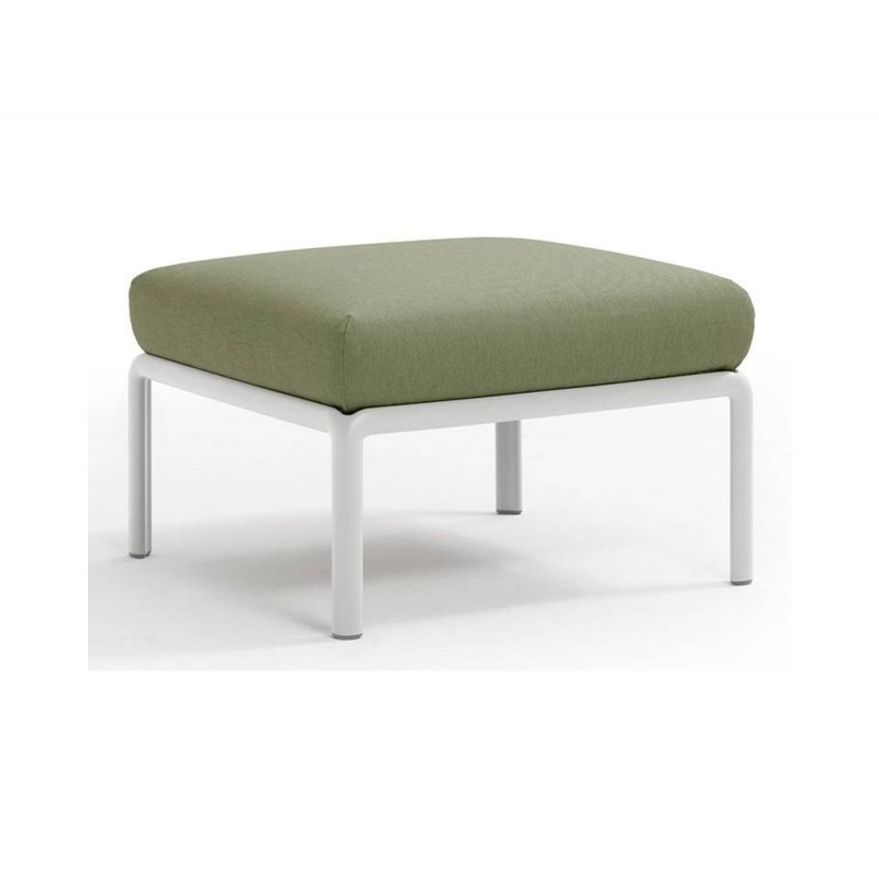Komodo pouf ref.369 σκαμπό 00 - Bianco 72x72x47,5(47,5)cm