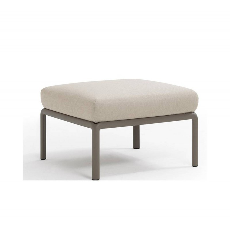 Komodo pouf ref.369 σκαμπό 10 - Tortora 72x72x47,5(47,5)cm
