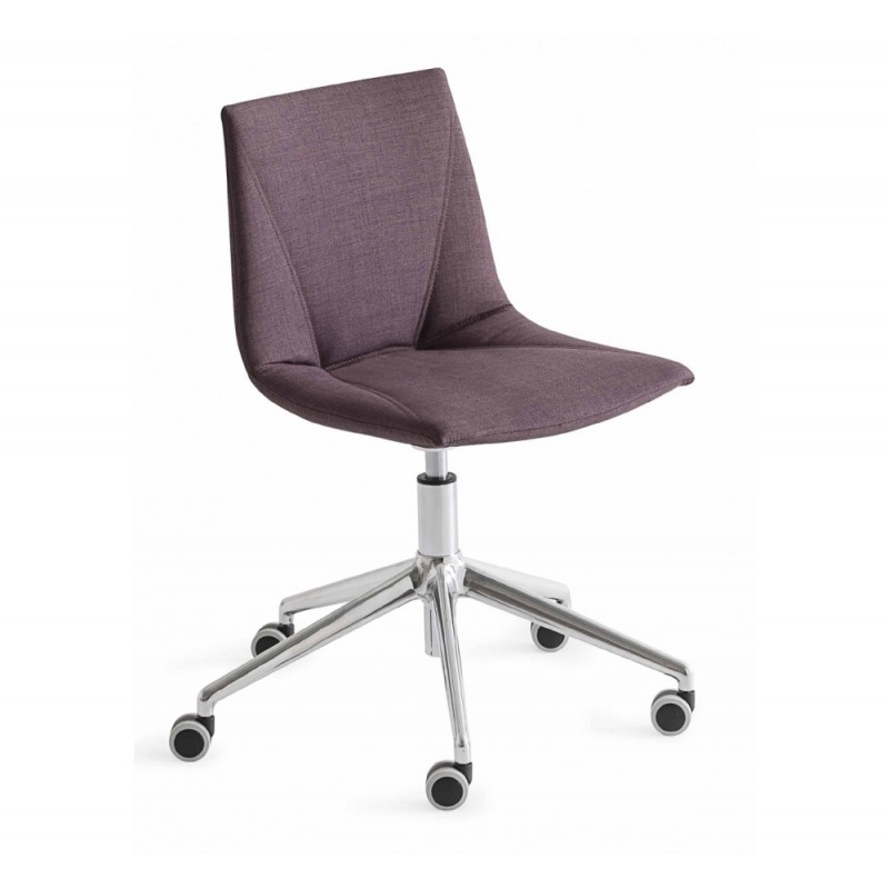 Colorfive Wrap cod.176.--/I5R καρέκλα E - Simil leather Aurea 64x64x83(45)cm  - τεχνοδερμα καφέ 