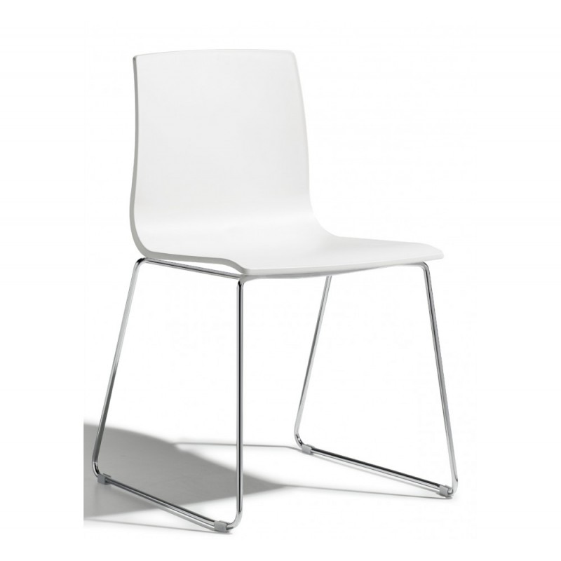 ALICE art.2677 μεταλλική καρέκλα CR - Chromed steel 53x51x80(44)cm
