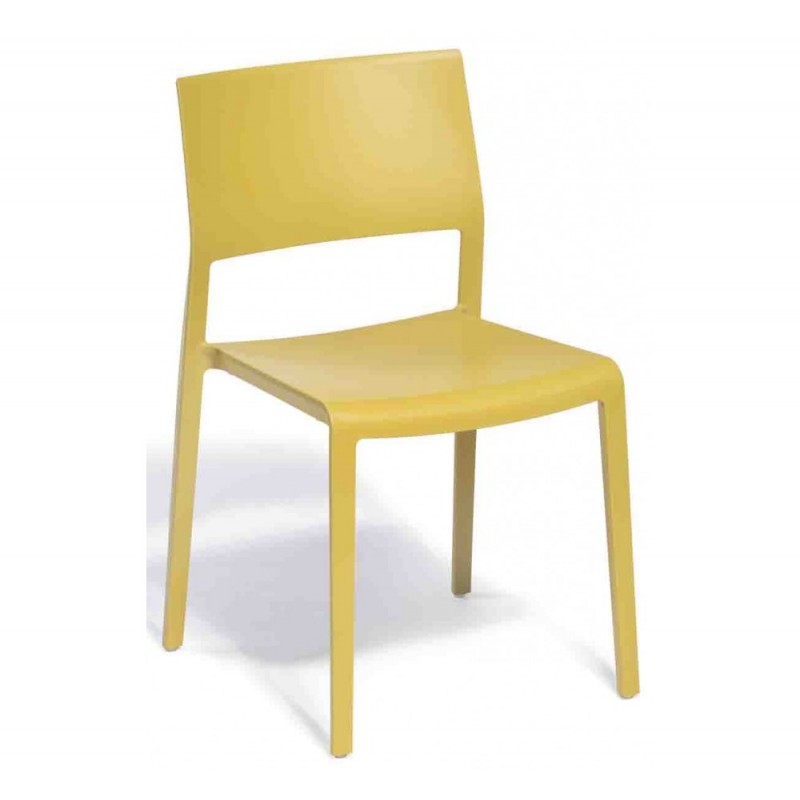 Lilibet καρέκλα technopolymer 35-Lime 49x52x82(46)cm