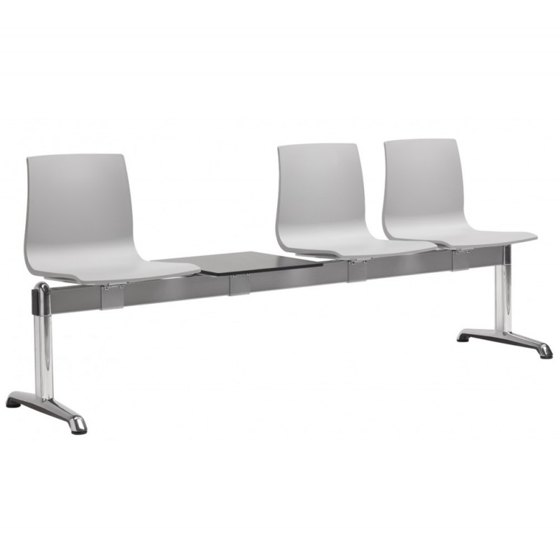 ALICE art.2771-3 παγκάκι αλουμινίου 11 - Linen 2θέσιο:52x82x46(152)cm/3θέσιο:52x82x46(202)cm/4θέσιο:52x82x46(252)cm