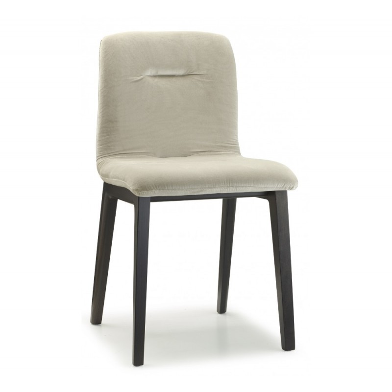 Natural alice pop art.2849 ξύλινη καρέκλα FK 503 - Smoke beech 46x51x84(51)cm