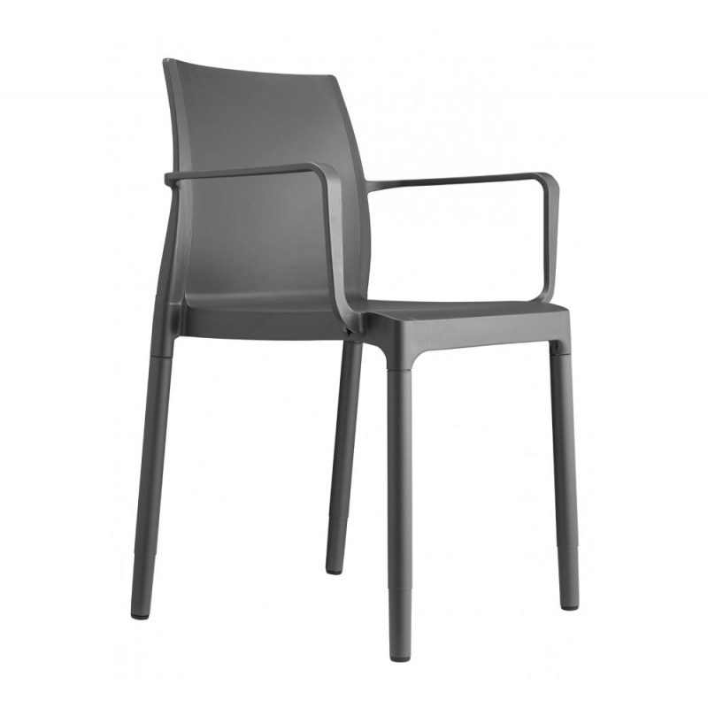 Chloe trend monamour art.2637 πολυθρόνα 81 - Anthracite 57x51x83(47/67)cm