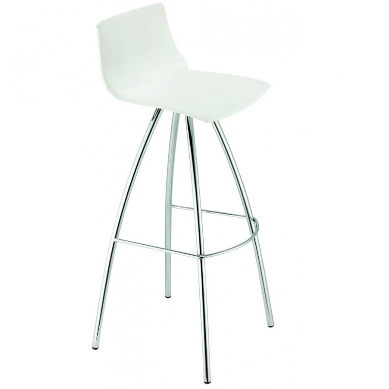 Day art.2306 μεταλλικό σκαμπό 11 - Linen 42x47x88(65)cm