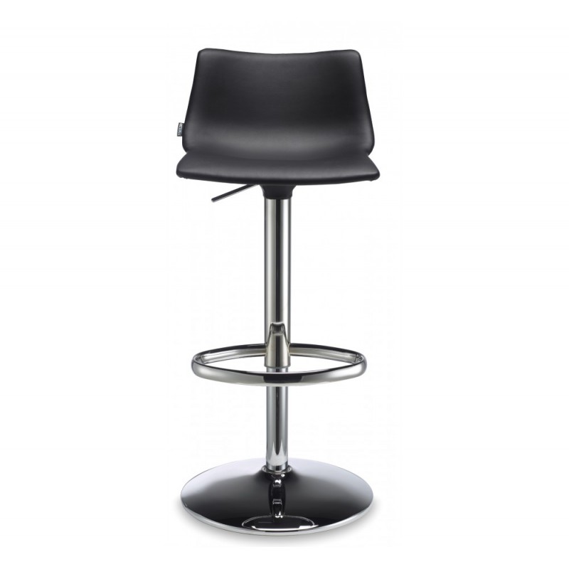 Day pop up art.2373 μεταλλικό σκαμπό πολυπροπυλενιο μαύρο χρώμα πλατος 44xμήκος44xυψος 57/79cm