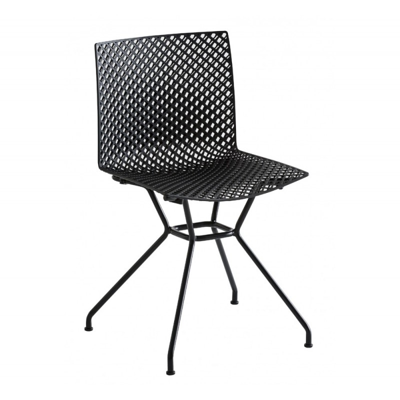 Fuller TC καρέκλα 10-Black 46x49x80(45)cm Technopolymer - ατσάλι 