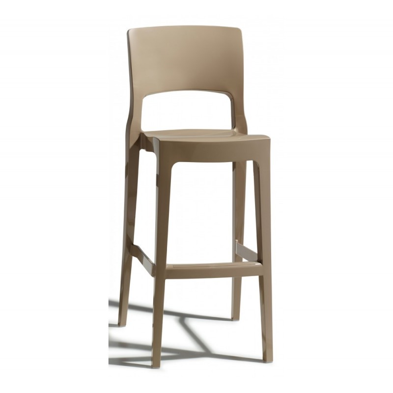 Isy art.2328 σκαμπό 15 - Dove grey 47x53x109(74)cm