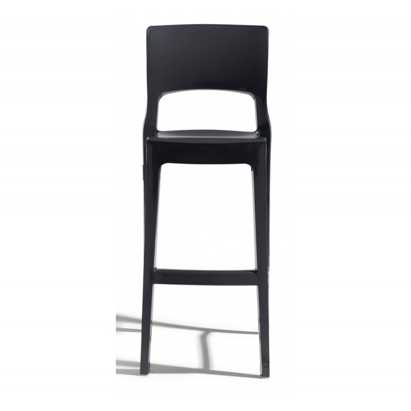 Isy art.2328 σκαμπό 81 - Anthracite 47x53x109(74)cm