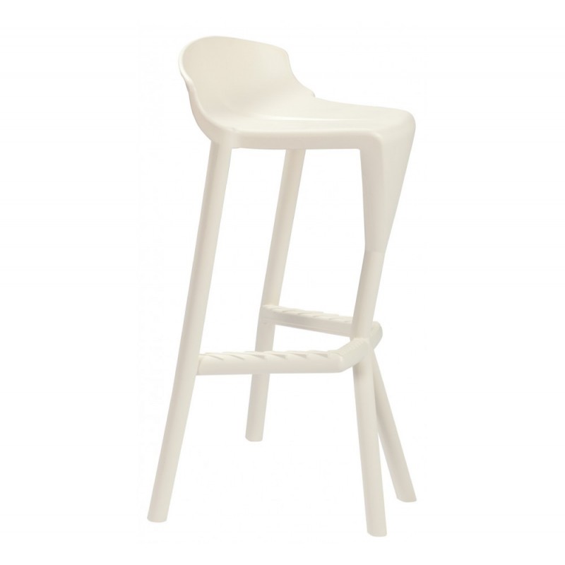 Shiver σκαμπό bar 01-Beige 43x45x75cm