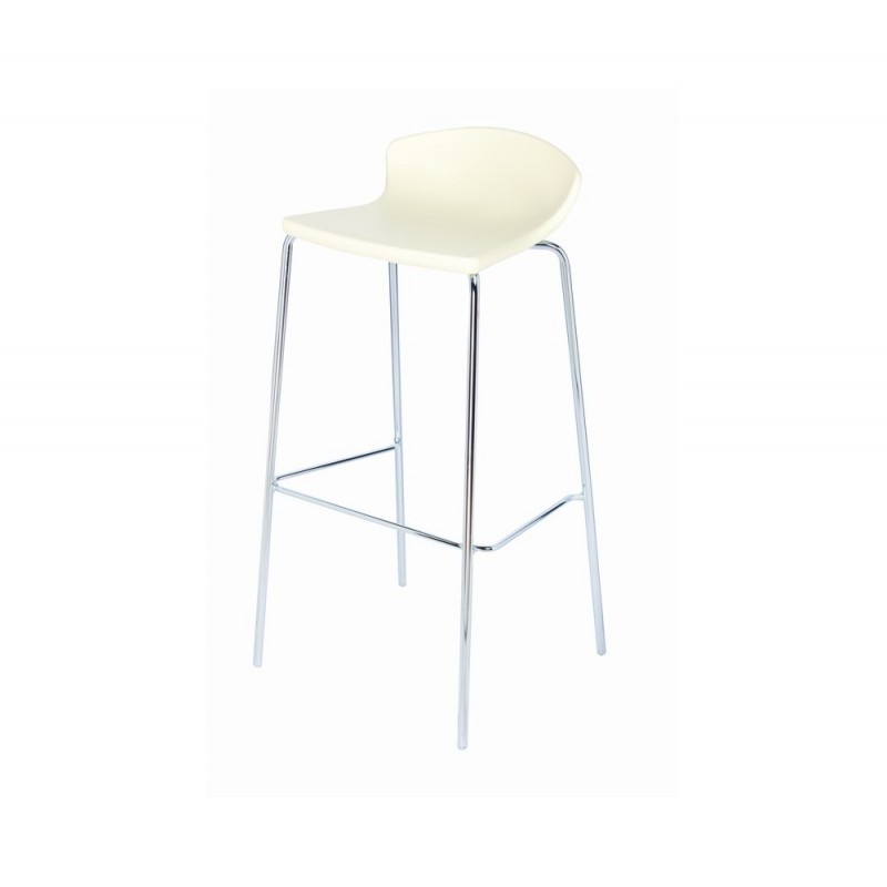 Easy 77 σκαμπό bar 01-Beige 37x36x77cm