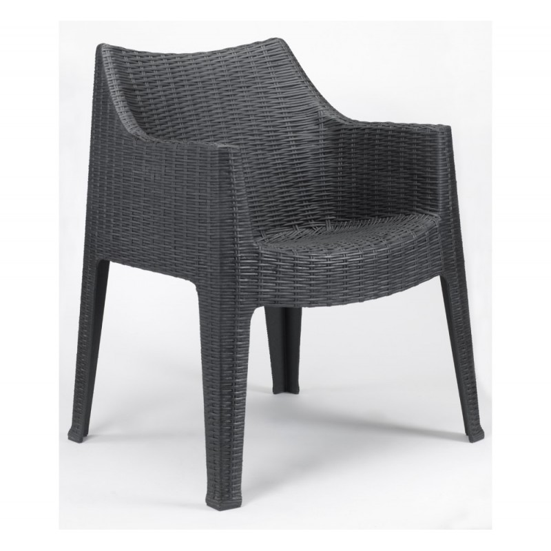 Maxima art.2321 πολυθρόνα 81 - Anthracite 72x60x83(66/45)cm