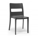 Sai art.2275 καρέκλα 81 - Anthracite 48x51x82(46)cm