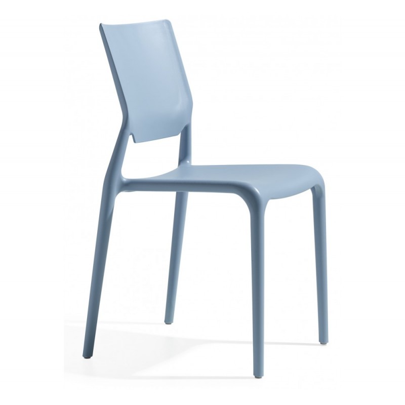 Sirio art.2319 καρέκλα 62 - Light blue 50x50x86(47)cm