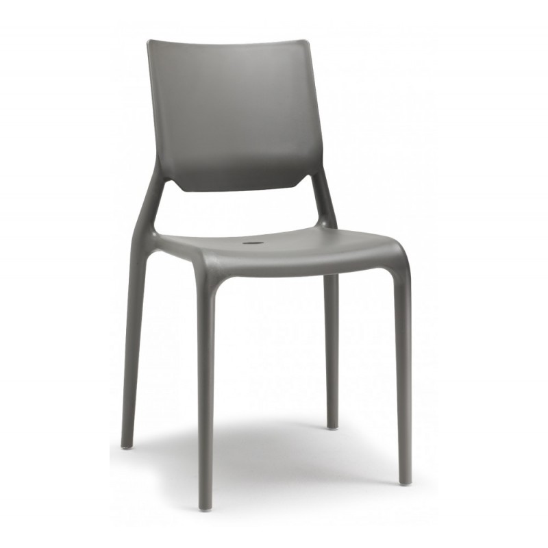 Sirio art.2319 καρέκλα 86 - Graphite 50x50x86(47)cm