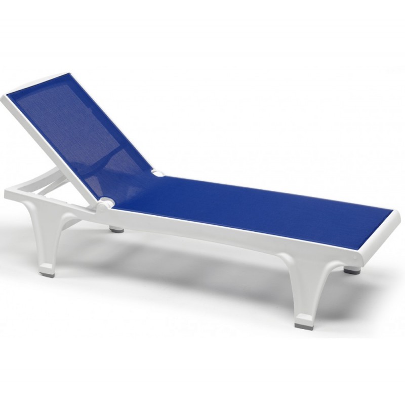 Tahiti art.2043 ξαπλώστρα T60 Blue 69x194x43(102)cm