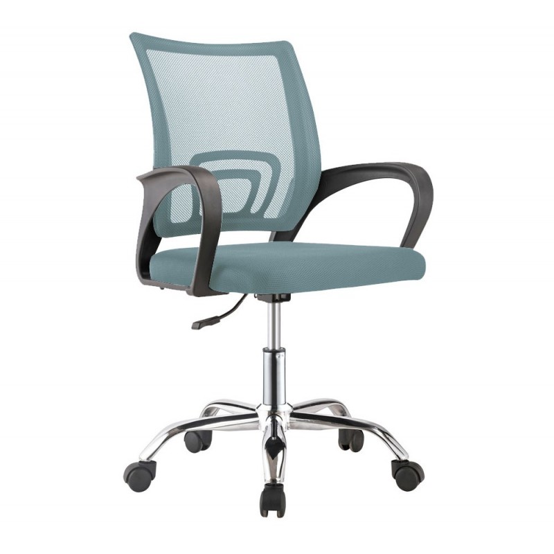 Ally πολυθρόνα γραφείου Light blue HW31-2 48x60x95-105(60-70/45-55)cm