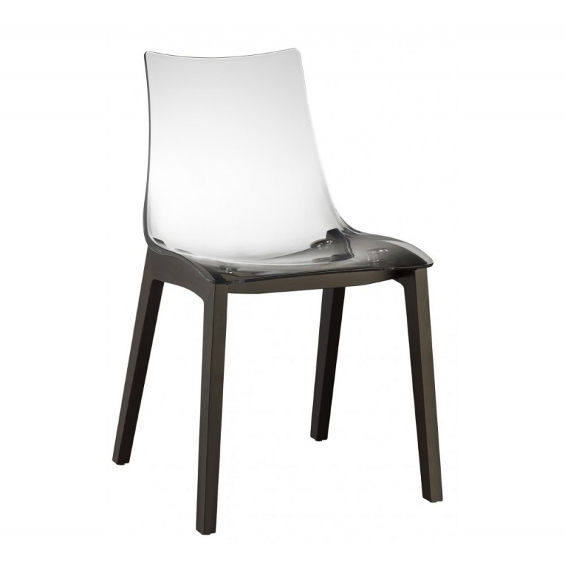 Natural zebra antishock art.2805 καρέκλα FW 502 - Wenge stained beech 46x52x81(47)cm