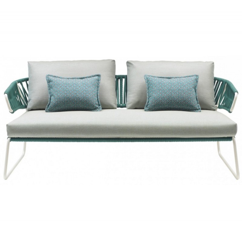 Lisa filo art.2884 καναπές N57 Mint 170x82x75(42)cm  - ΤΙΡΚΟΥΑΖ ΧΡΩΜΑ 