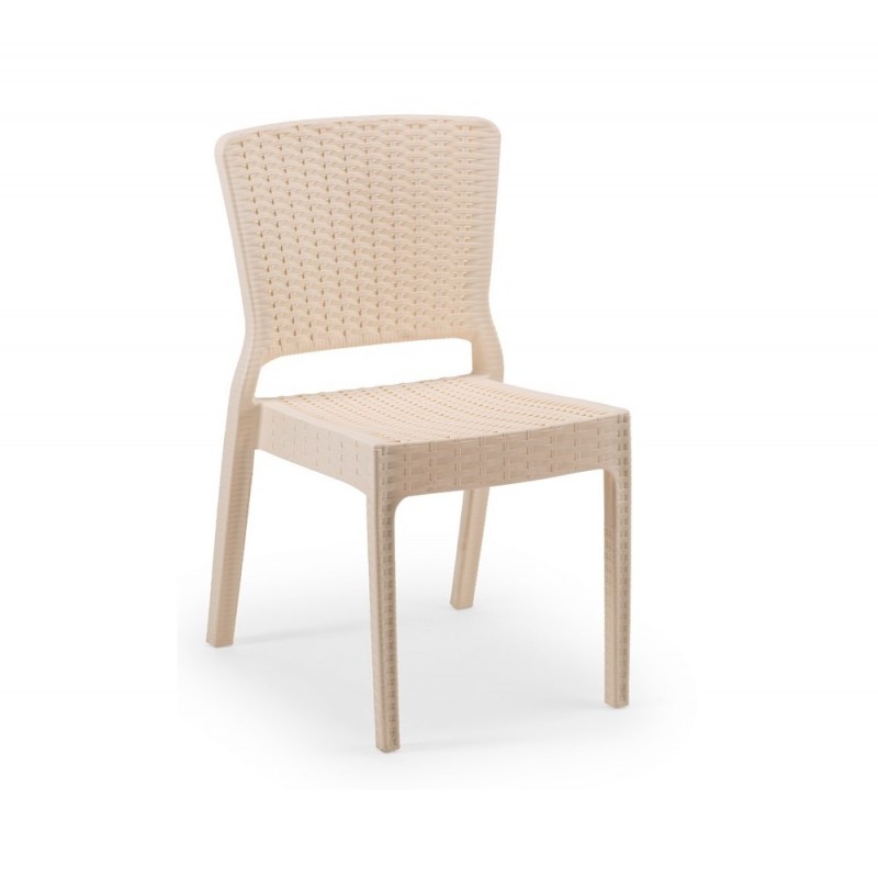 Antares καρέκλα Cream 58x57x83cm