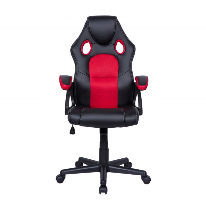 DORIS πολυθρόνα γραφείου Κόκκινο 63x69x115cm