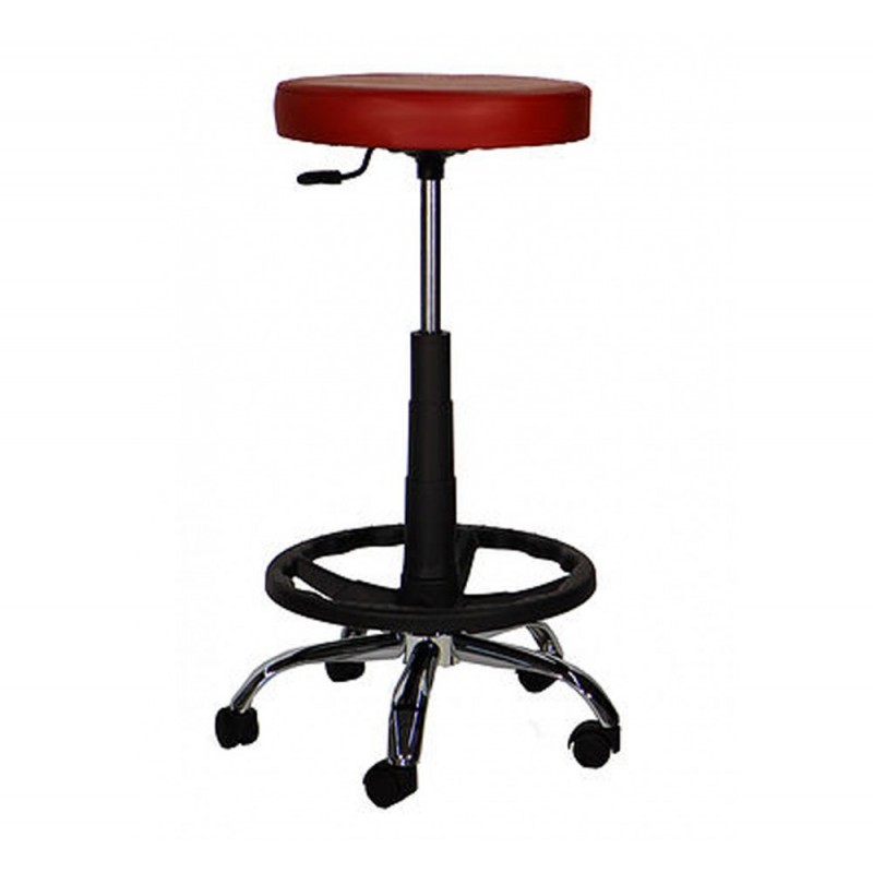 Top-H σκαμπό Με δερματίνη Ø40x96-109(49-62)cm