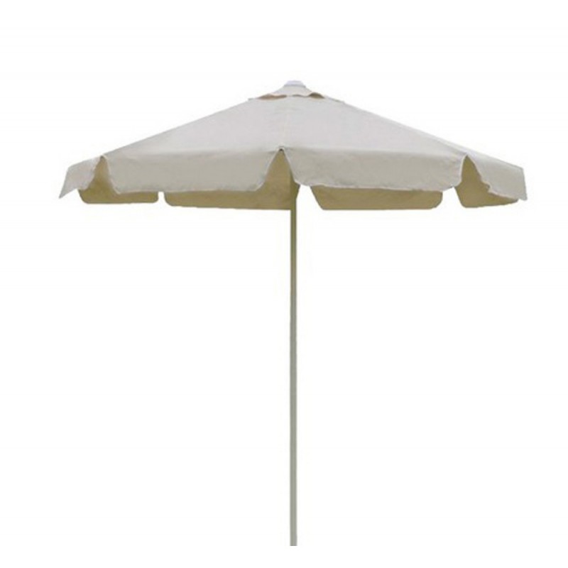 Round alu ομπρέλα αλουμινίου διατομής 50mm & πάχους 2,5mm διάσταση Ø3,00m