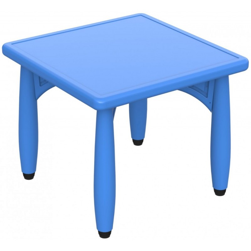 SQ-Plastic Legs παιδικό τραπεζάκι Μπλε 62x62xH52cm