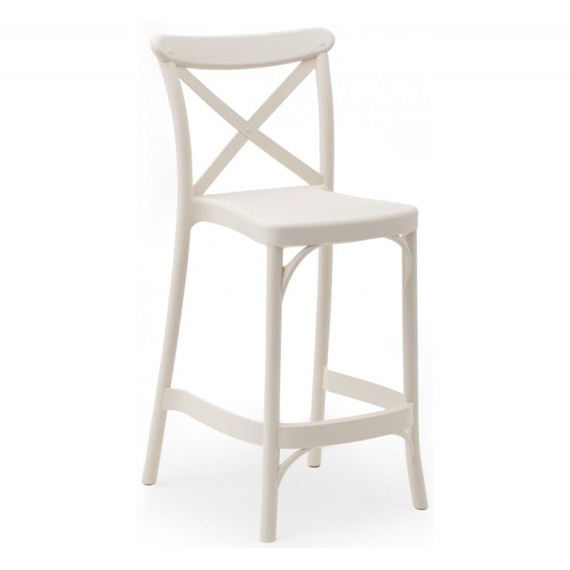 Capri 75/65 σκαμπό bar Ύψος καθίσματος 65cm 49x54x108,6/98,6(75/65)cm