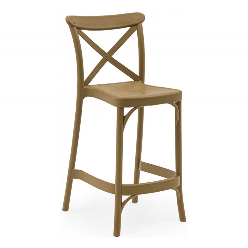 Capri 75/65 σκαμπό bar Ύψος καθίσματος 65cm 49x54x108,6/98,6(75/65)cm
