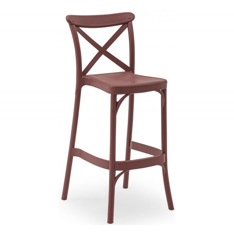 Capri 75/65 σκαμπό bar Ύψος καθίσματος 75cm 49x54x108,6/98,6(75/65)cm