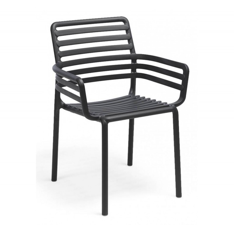 Doga πολυθρόνα 02 - Anthracite 60x56,5x83,5(46,5)cm