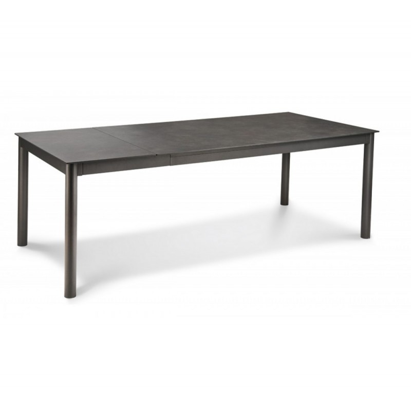 Ramatuelle επεκτεινόμενο τραπέζι  160-210x100x75cm   Αλουμίνιο - HPL ΓΚΡΙ ΧΡΩΜΑ   