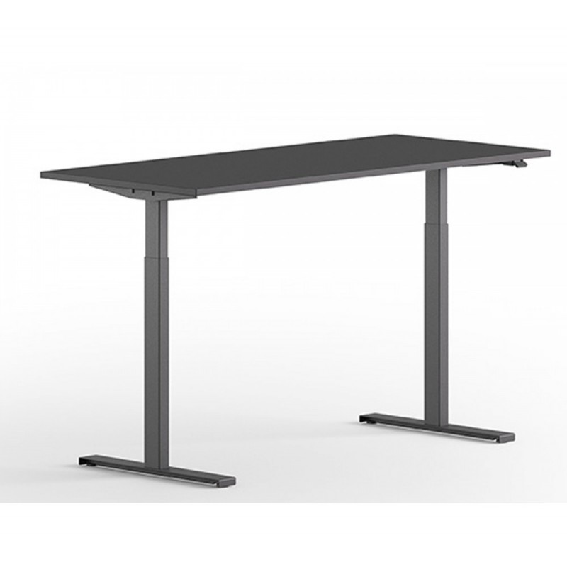 Azione γραφείο μαυρο 80x140cm 80x(140/160/180)cm