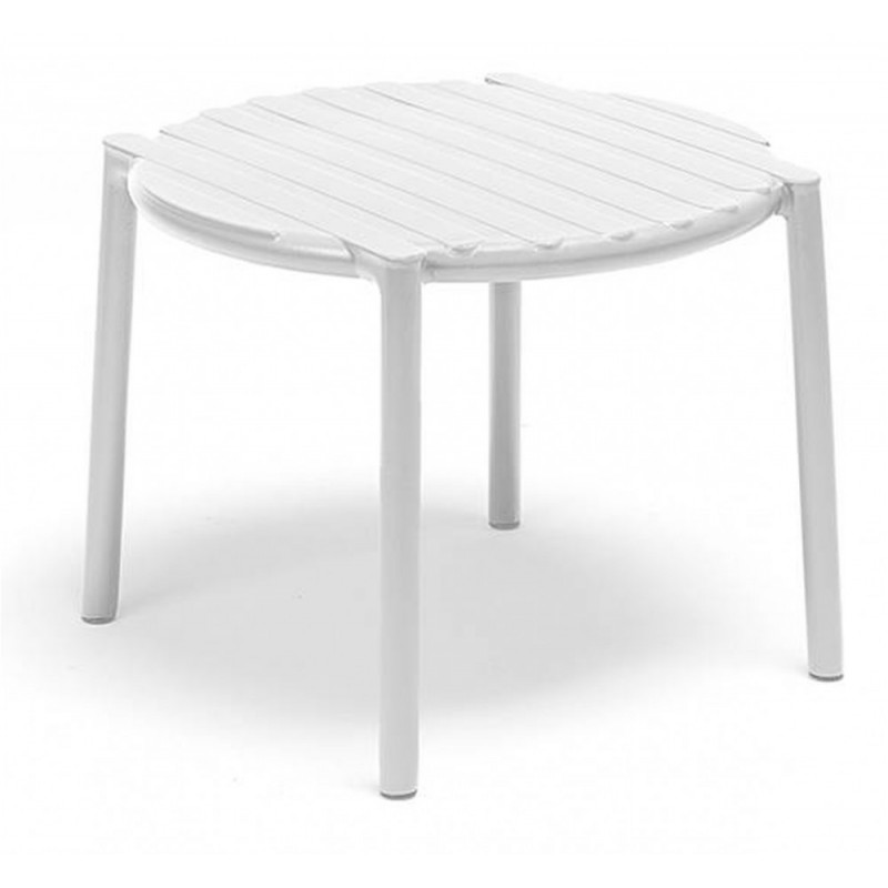 Doga τραπεζάκι 00 - Bianco Ø50x40cm
