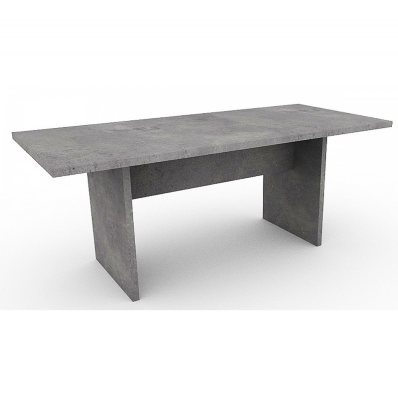 Master line τραπέζι συμβουλίου Προφίλ 25mm 200x90x75cm - χρωμα τσιμεντο 