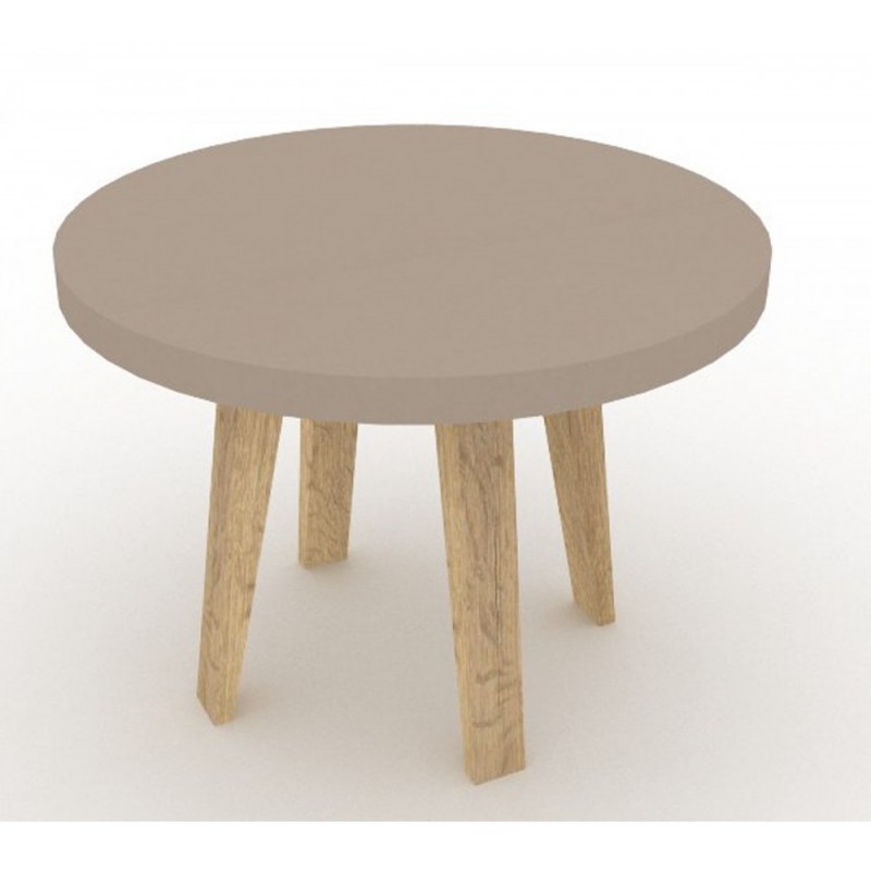 Maxim στρογγυλό τραπεζάκι Ø60cm Ø60x45cm