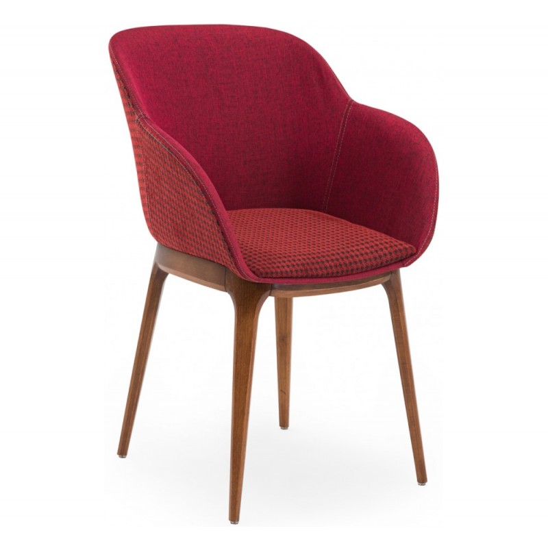 Shell-W PAD πολυθρόνα 05- Pied de Poule 44x44x80(46)cm Ελάχιστη παραγγελια 1 τμχ 