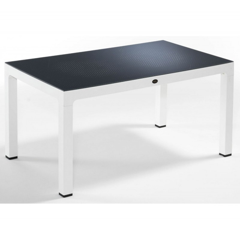 Seginus τραπέζι White - Anthracite  150x90x75cm.