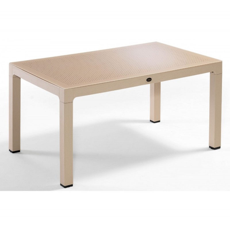 Seginus τραπέζι Cappuccino - Ivory  150x90x75cm.