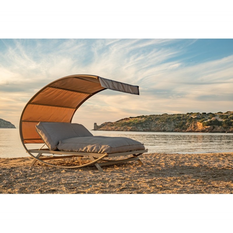 Crescento daybed αλουμινίου Χρυσό