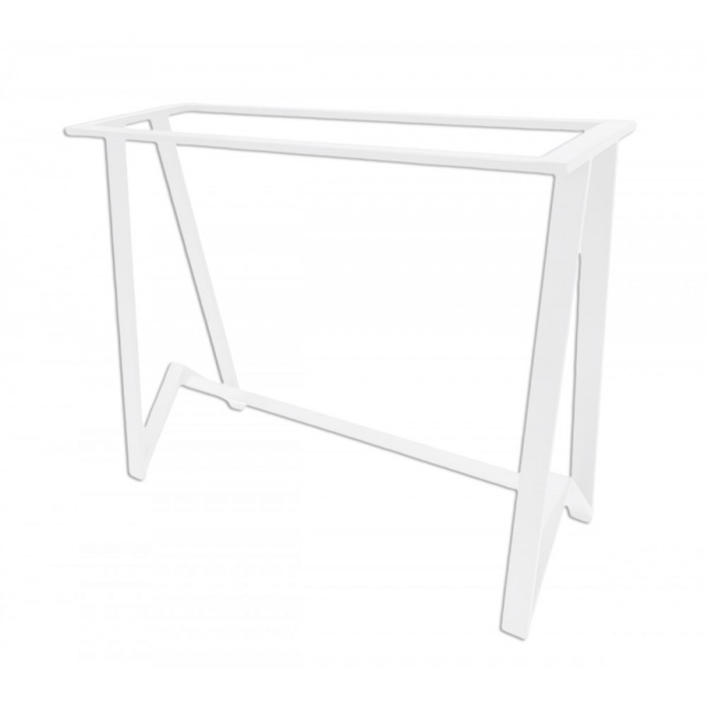 Ace μεταλλική βάση bar Λευκό ΧΡΩΜΑ 120Χ60Χ110CM