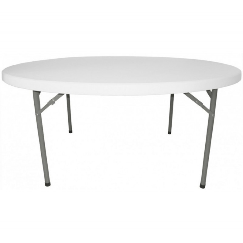 Toronto Ø160 πτυσσόμενο τραπέζι ροτόντα Ø160xH74cm