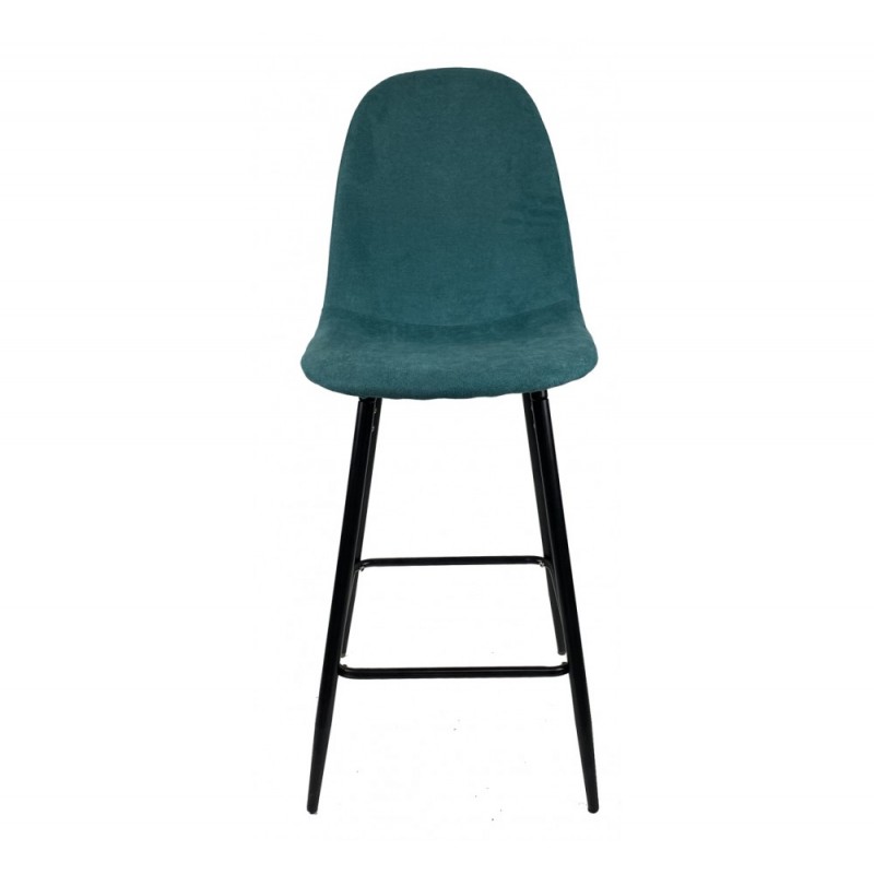 Charles σκαμπό μεταλλικό με ύφασμα Βεραμαν LY1701-21 52.419355   - 37x42x117/65cm